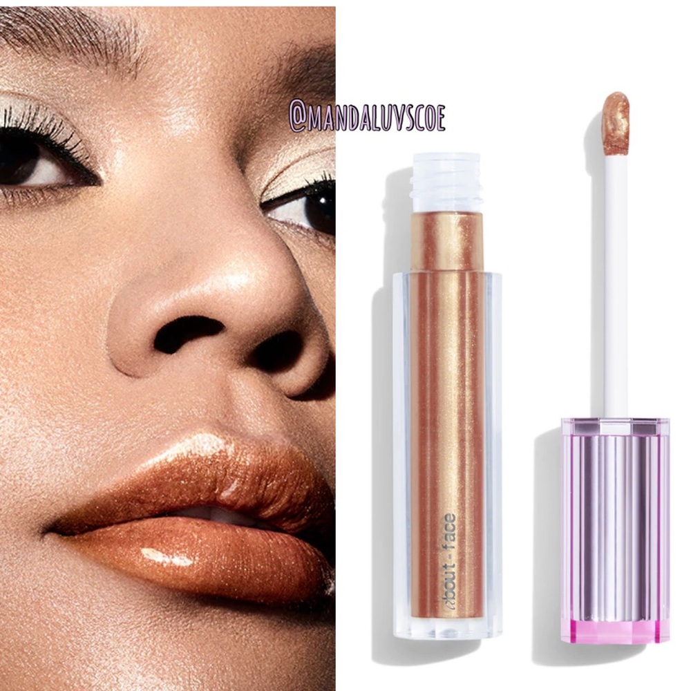 💗About Face Light Lock Lip Gloss High Sheen Creamy Lip Oil